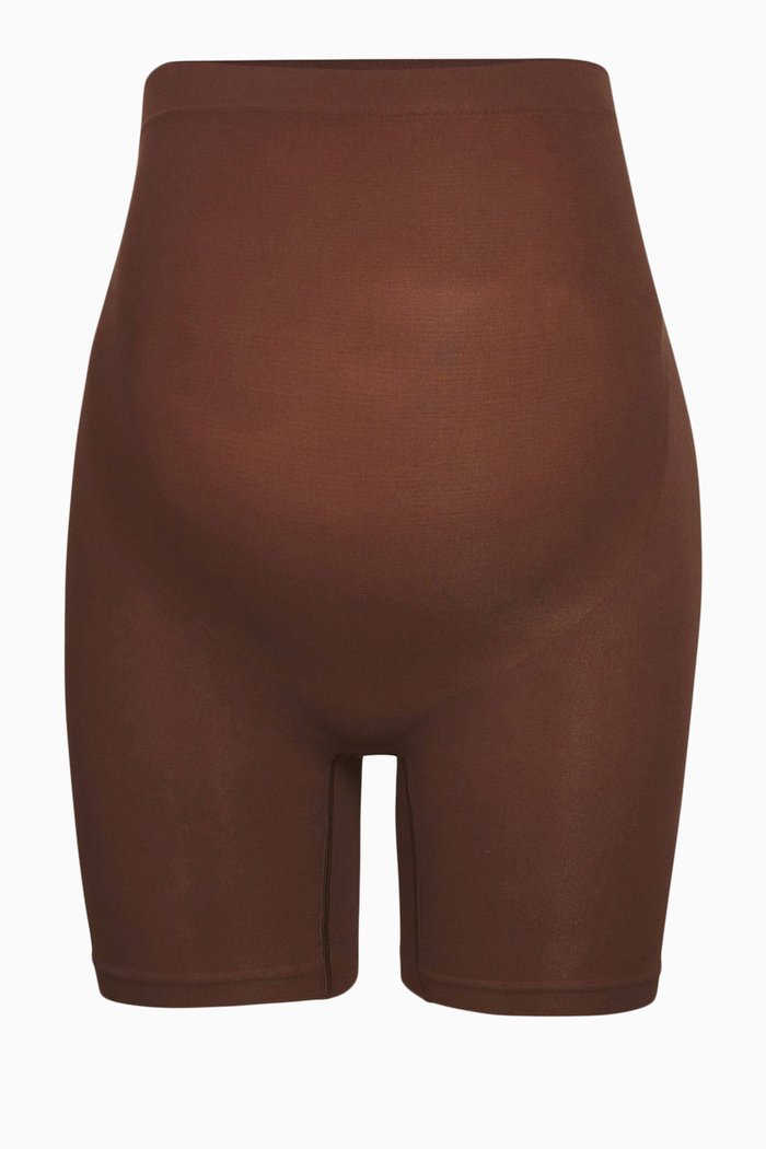 

Maternity Sculpting Short Mid Thigh, Brown