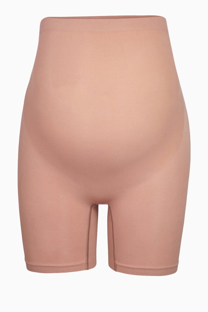 

Maternity Sculpting Short Mid Thigh, Brown