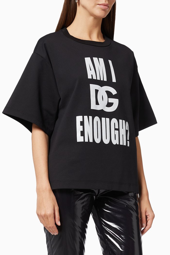 

Logo Print T-Shirt, Black
