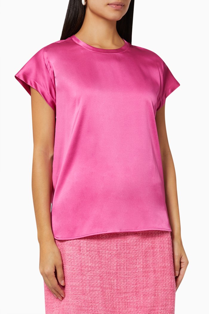 

Farida Blouse in Silk, Black