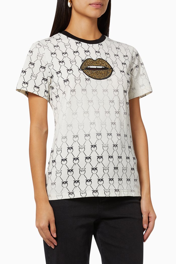 

Treviso T-shirt in Cotton Jersey, White
