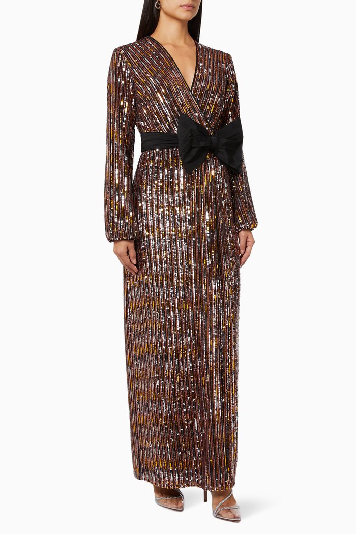 

Germain Gown, Metallic
