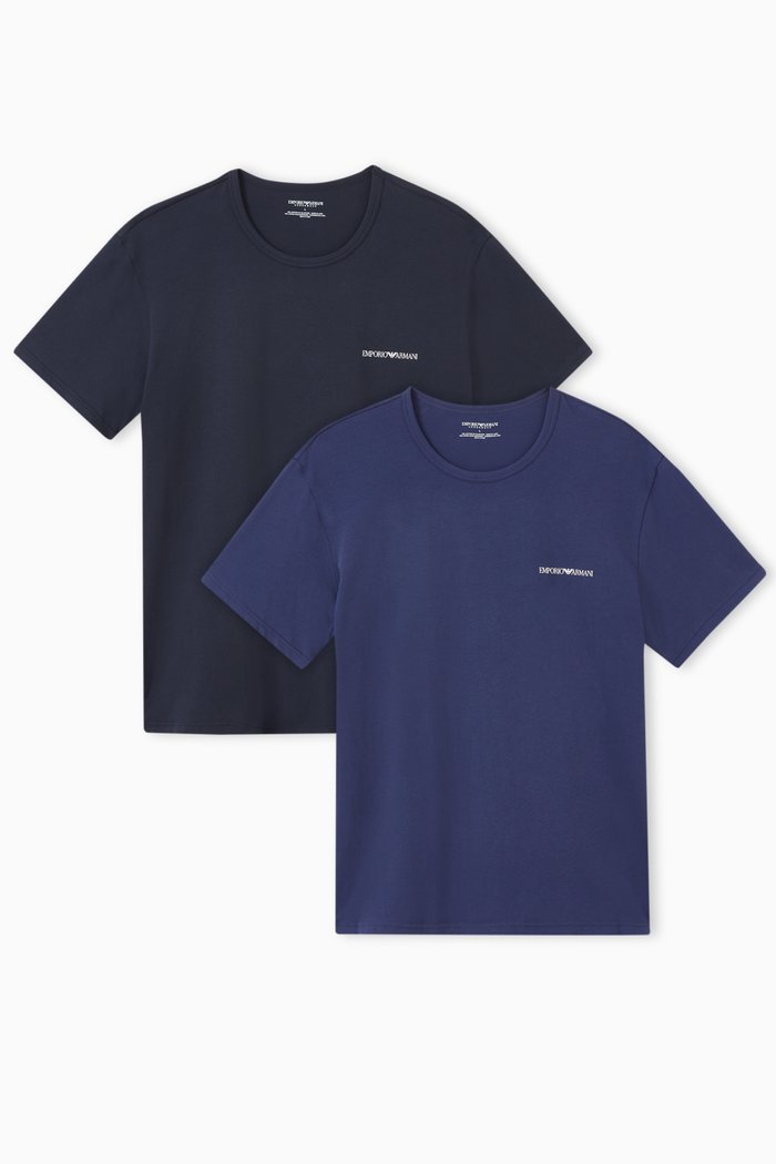 

EA Logo T-shirt in Jersey, Set of 2, Multicolour