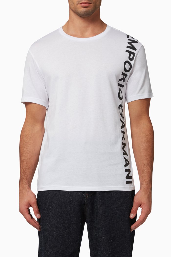 

Logo T-Shirt in Cotton, White