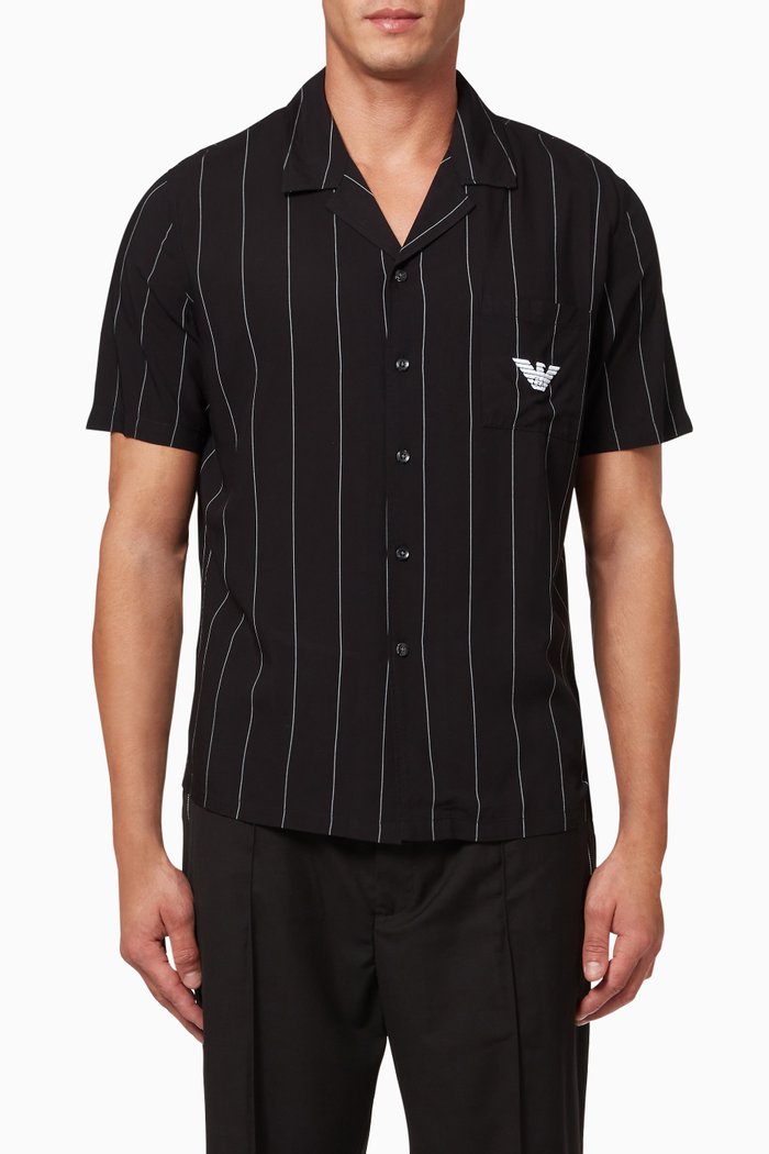 

Shirt in Cotton, Black