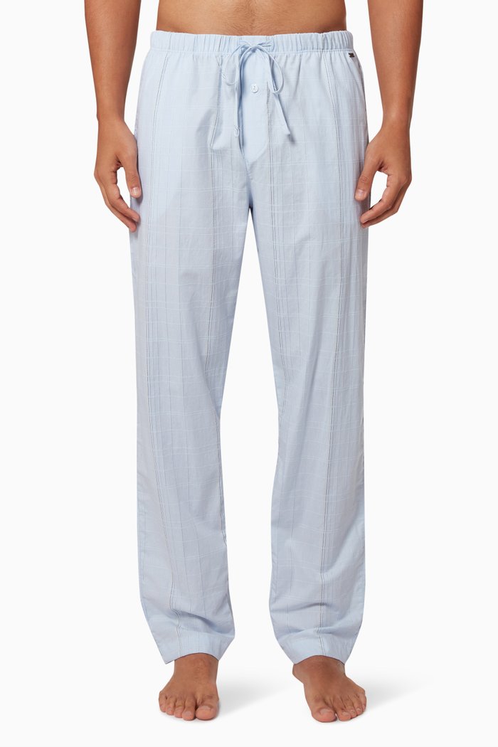 

Aurel Pants in Cotton Poplin, Blue
