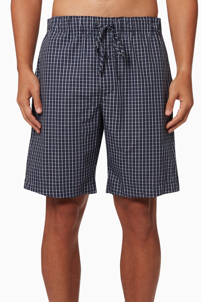 

Night & Day Shorts in Cotton, Blue