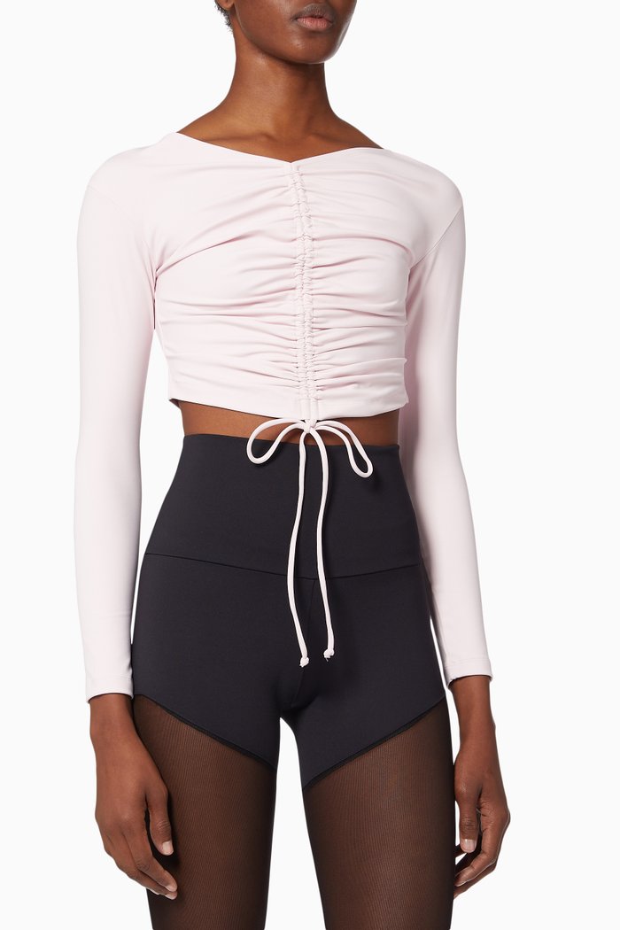 

Comporta Top in Polyamide, Pink