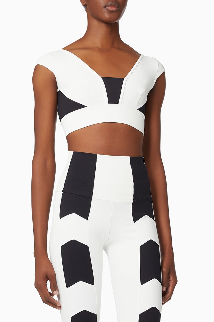 

Sienna Top in Polyamide, White