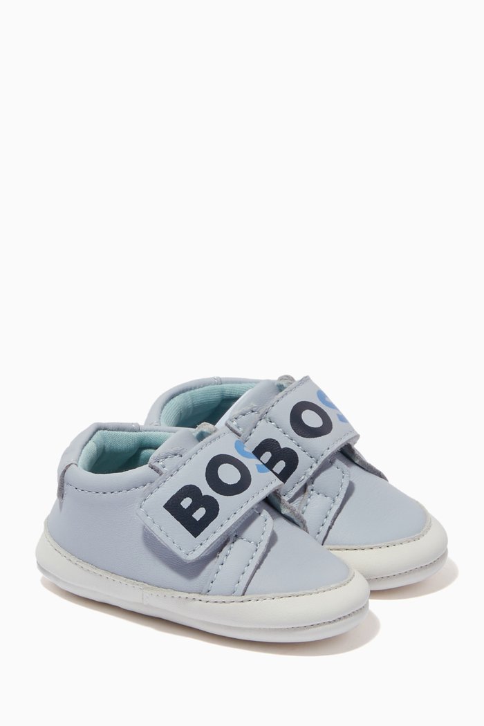 

Embossed Logo Sneakers, Blue