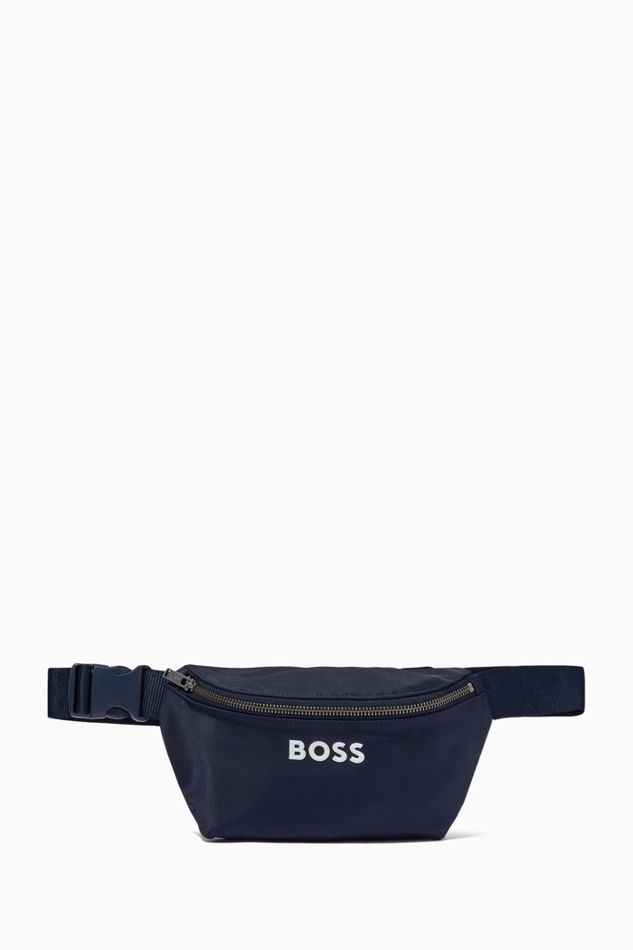 

Logo Belt Bag in Polyester, Blue