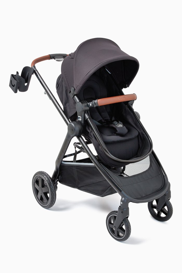 Two-in-one Compact Stroller, Black