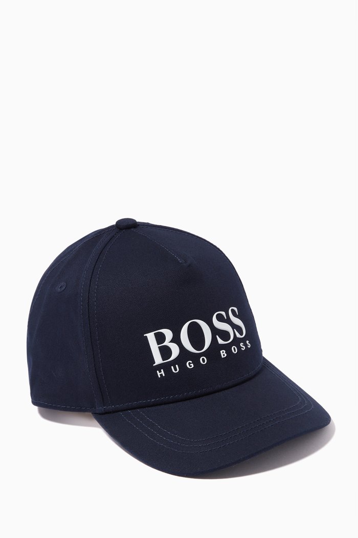 

Logo Baseball Cap in Twill, Blue