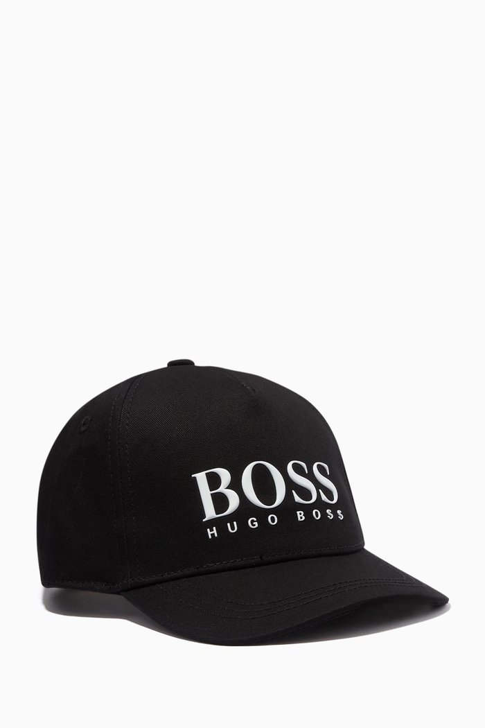 

Logo Baseball Cap in Twill, White