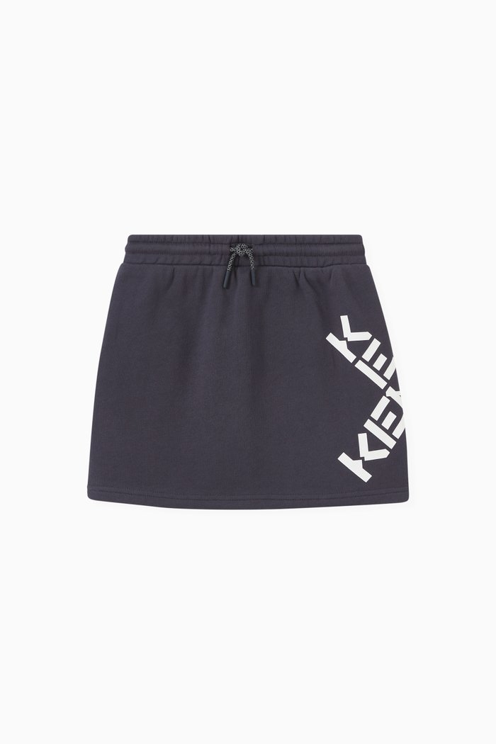 

Diagonal Logo JG Skirt, Grey