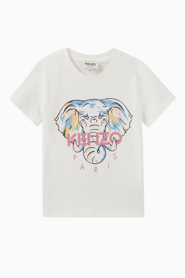 

Logo Print T-shirt in Organic Cotton, Neutral