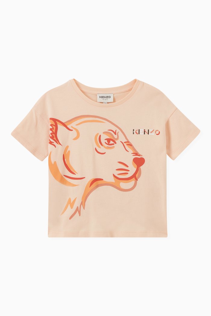 

Printed T-Shirt in Cotton, Red