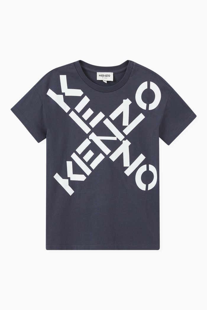 

Logo T-shirt in Jersey, Grey