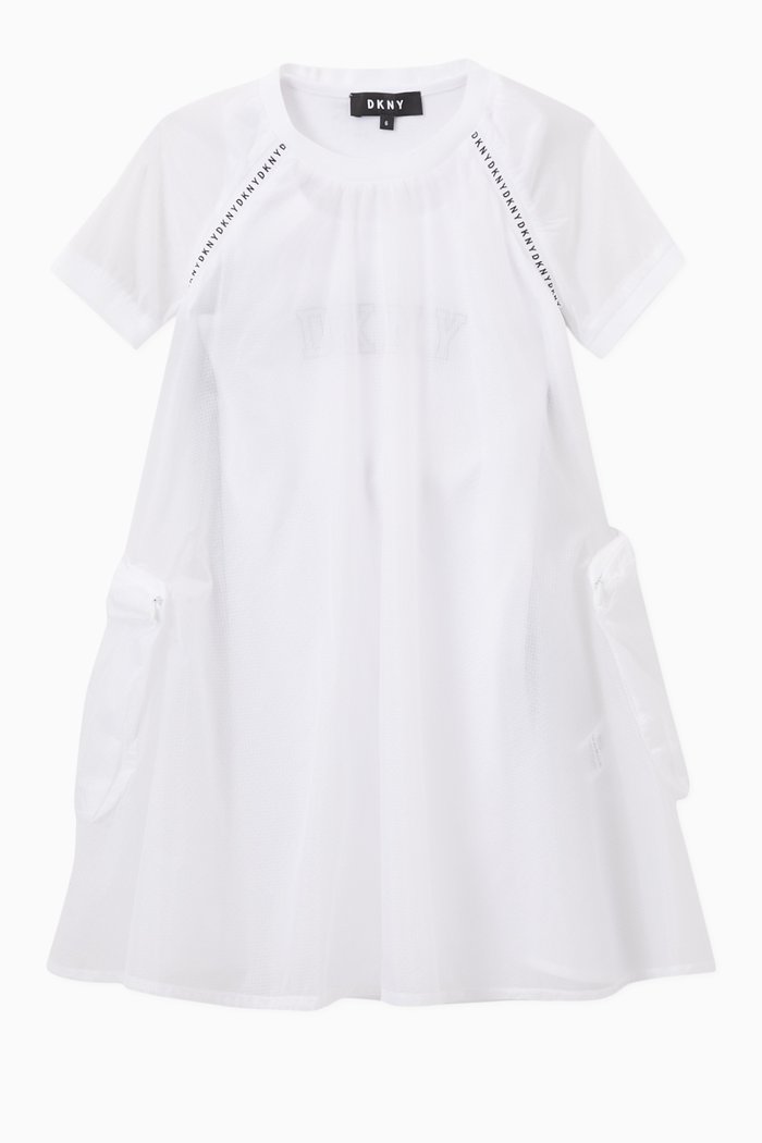 

Two in One Dress, White