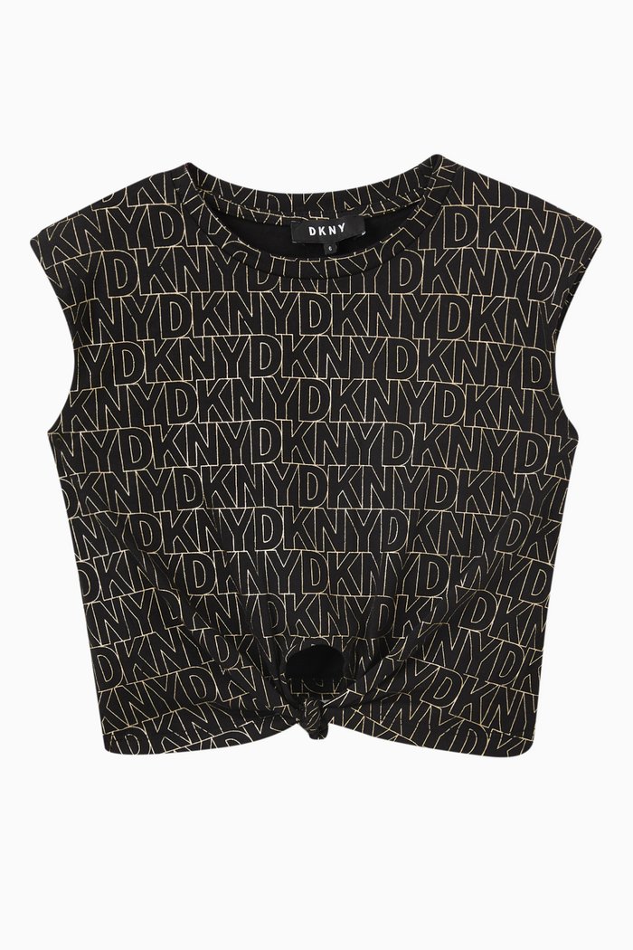 

Monogram Top in Jersey, Black