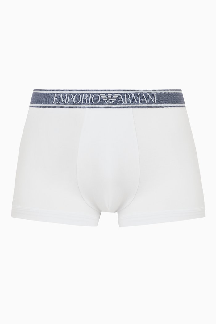 

Boxers in Knit Cotton, White
