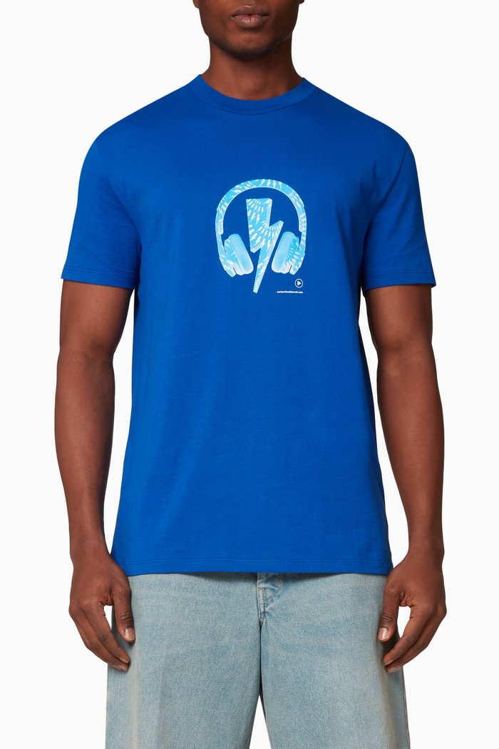 

Sonic Bolt T-shirt in Jersey, Blue