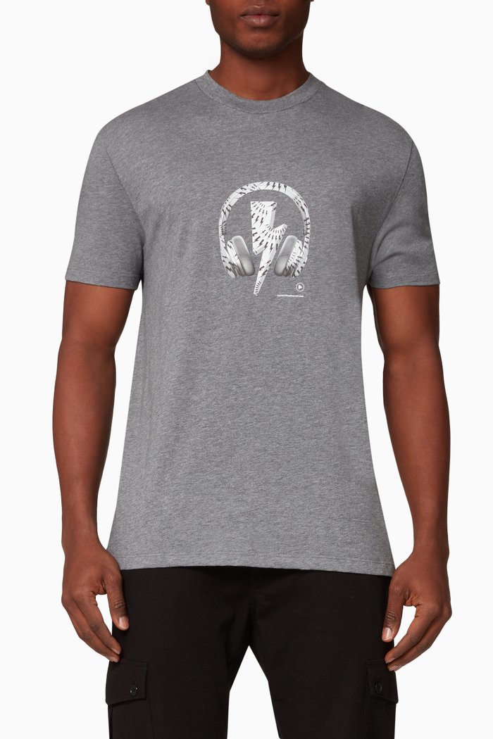 

Sonic Bolt T-shirt in Jersey, Grey