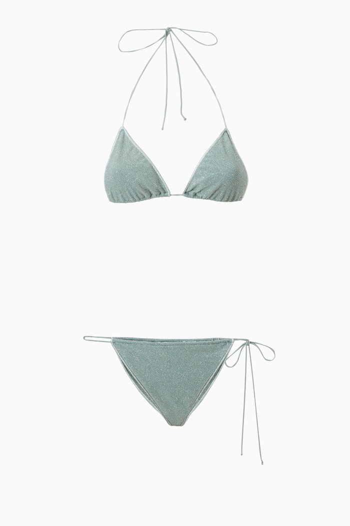 Shine Bikini Set, Blue