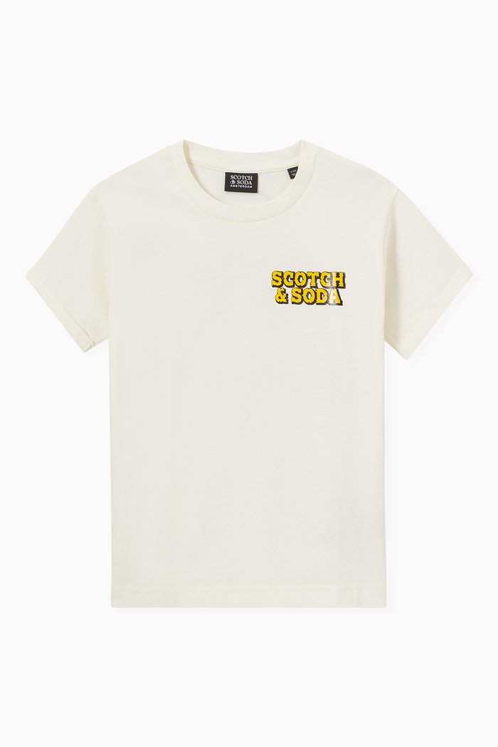 

Graphic T-Shirt in Organic Cotton, Neutral