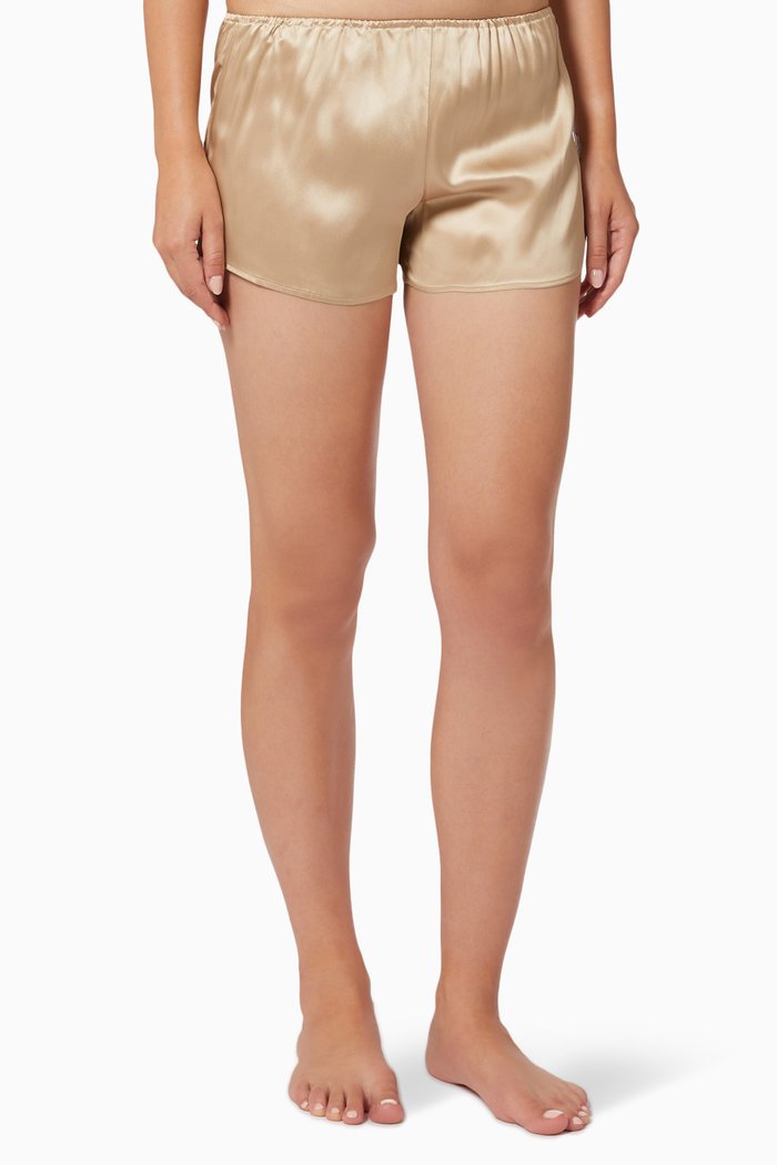 

Shorts in Mulberry Silk, Neutral