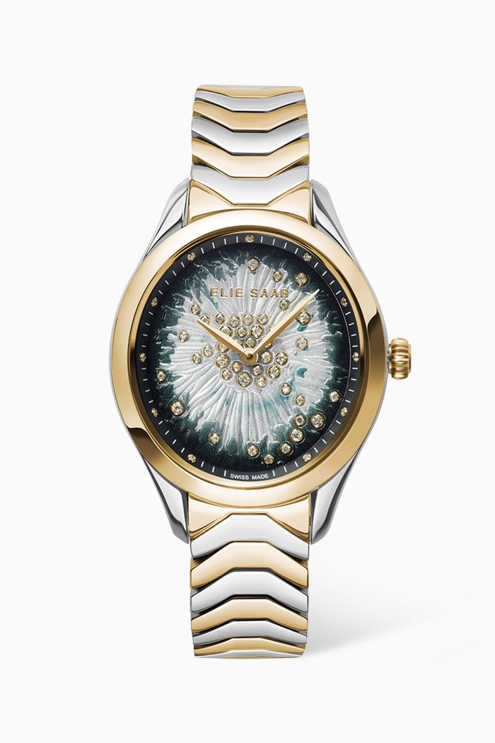 

Mystère D'Elie Watch with Diamonds, 32mm, Gold