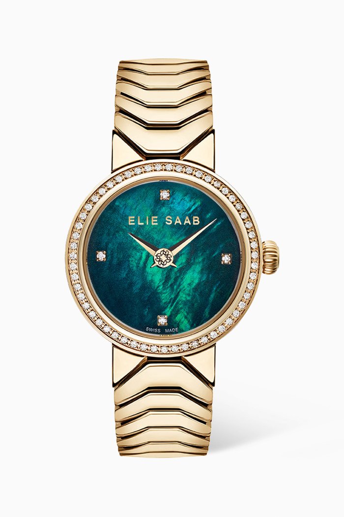 

Idylle Diamond Quartz Watch, 31mm, Gold