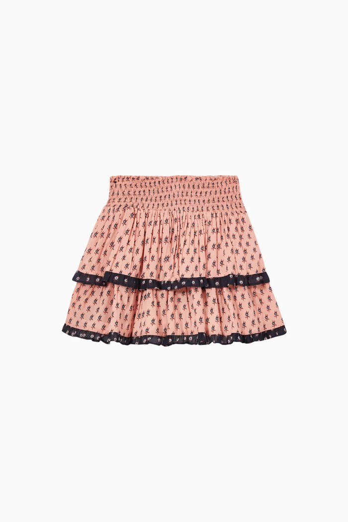 

Ruffle Layered Skirt in Organic Cotton, Multicolour