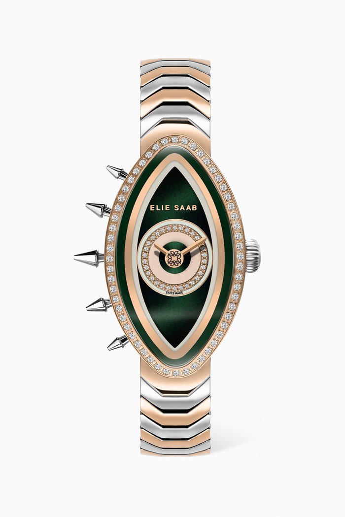 

Eayan Watch with Diamonds, 23 x 40mm, Rose gold