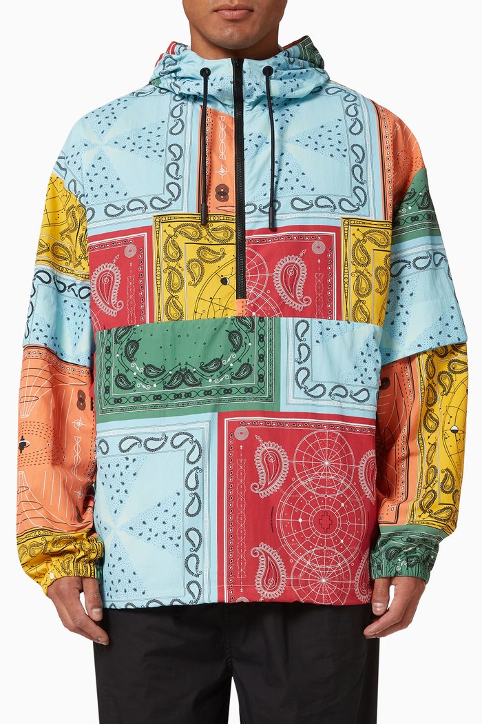 

Bandana Anorak in Nylon, Multicolour