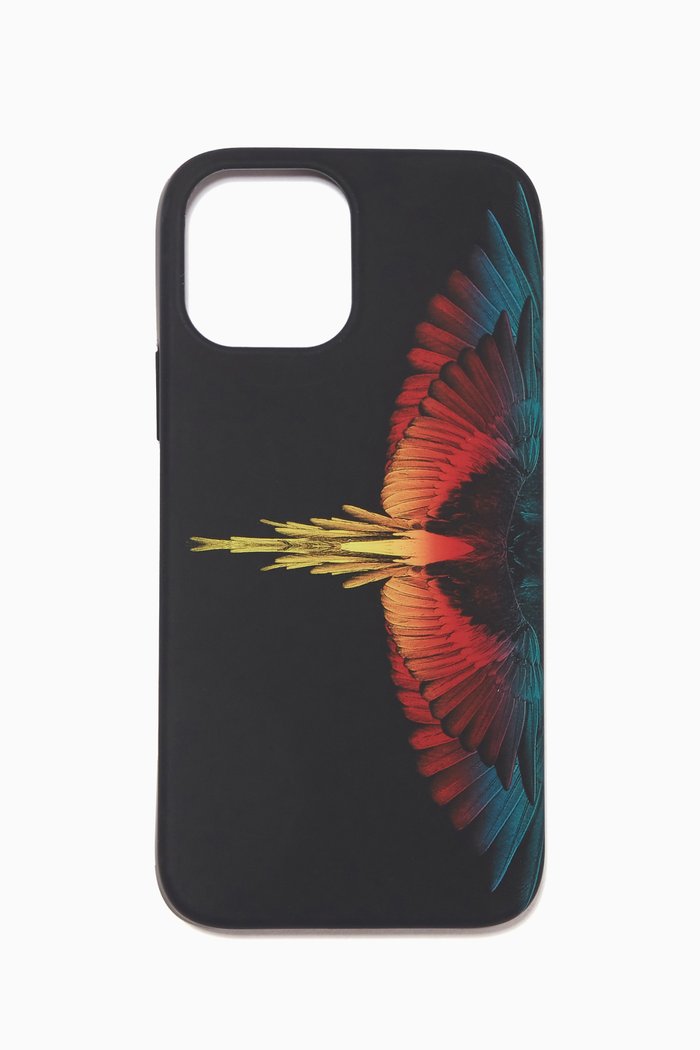

Icon Wings iPhone 12/ 12 Pro Case, Black