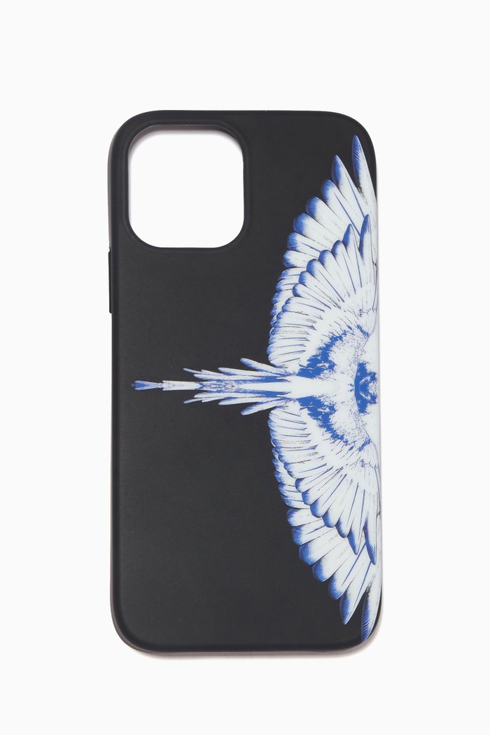 

Icon Wings iPhone 12/ 12 Pro Case, Black