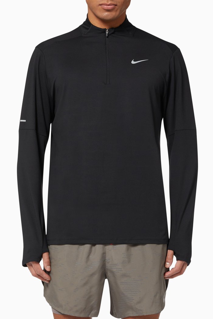 

Dri-FIT Element Half-zip Top in Recycled Polyester, Black