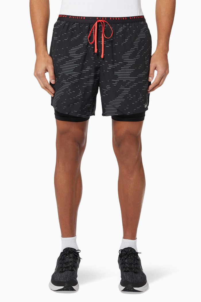 

Dri-FIT Run Division Flex Stride 2-In-1 Shorts in Nylon, Black