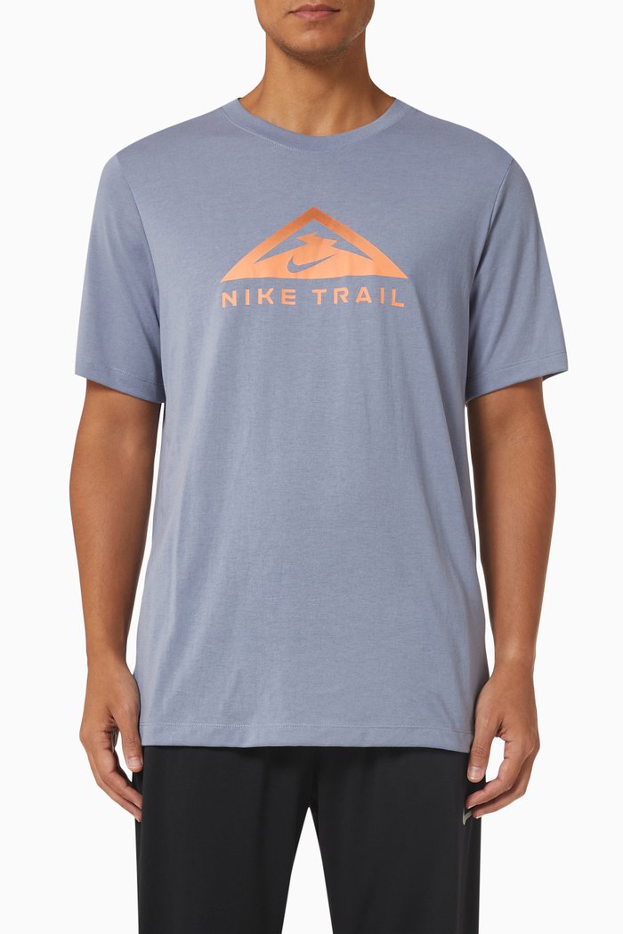

Logo T-shirt in Cotton, Grey
