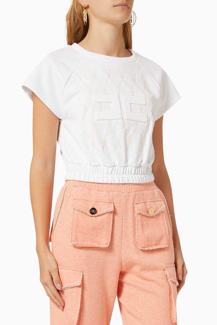 

Cropped Sweatshirt, Neutral