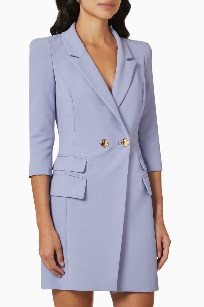 

Mini Coat Dress, Blue
