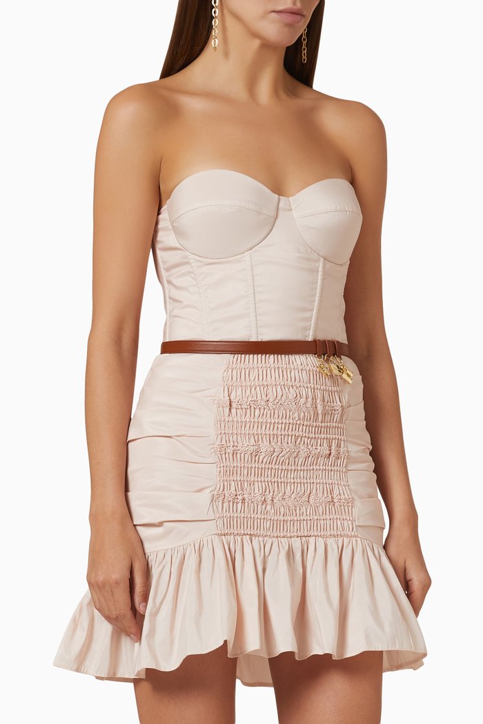 

Bustier Strapless Dress, Pink