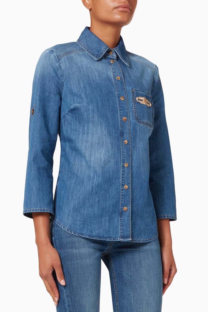 

Shirt in Denim, Blue