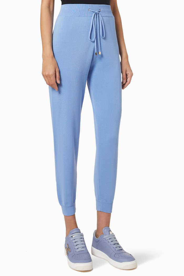 

Sporty Trousers in Jersey, Blue
