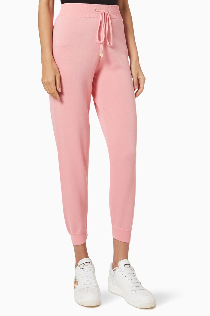 

Sporty Trousers in Jersey, Pink