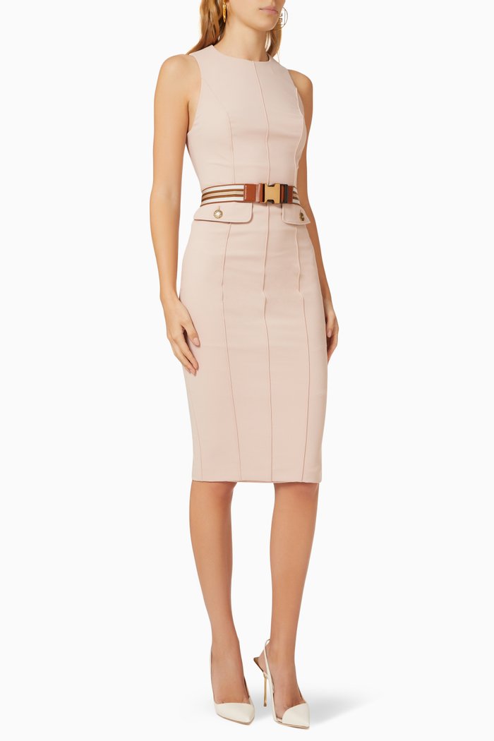

Sheath Dress, Brown