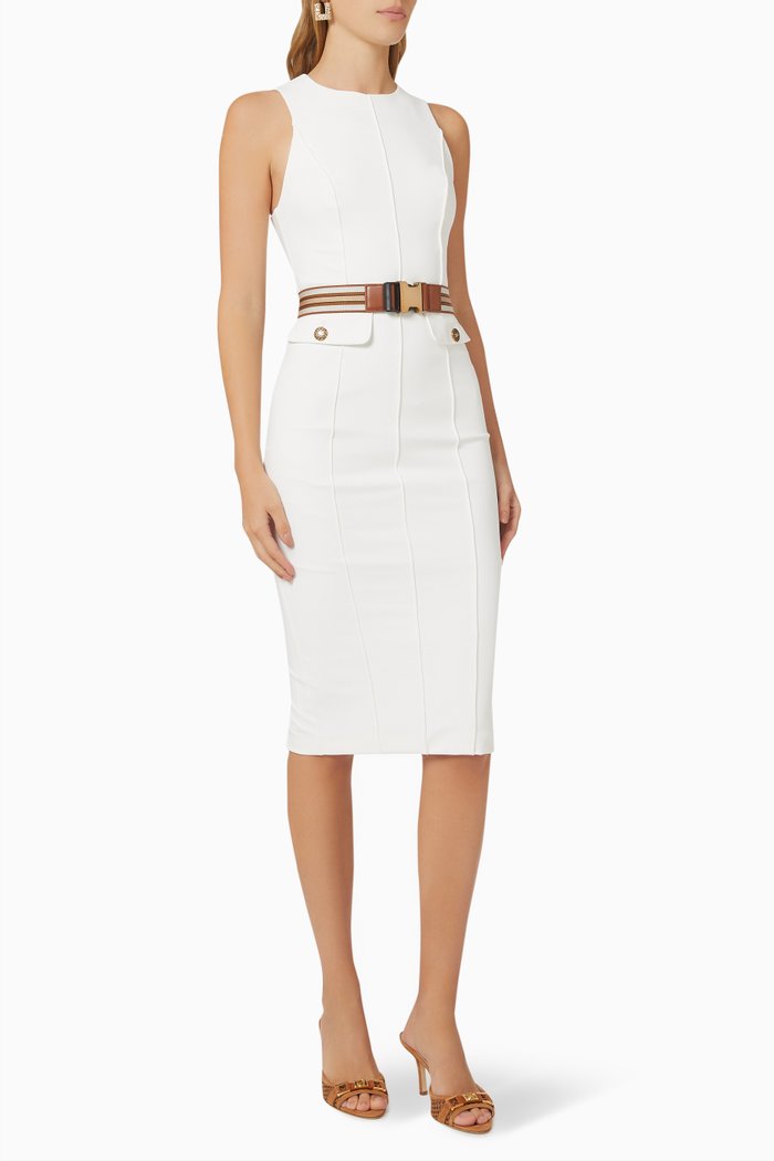 

Sheath Dress, White