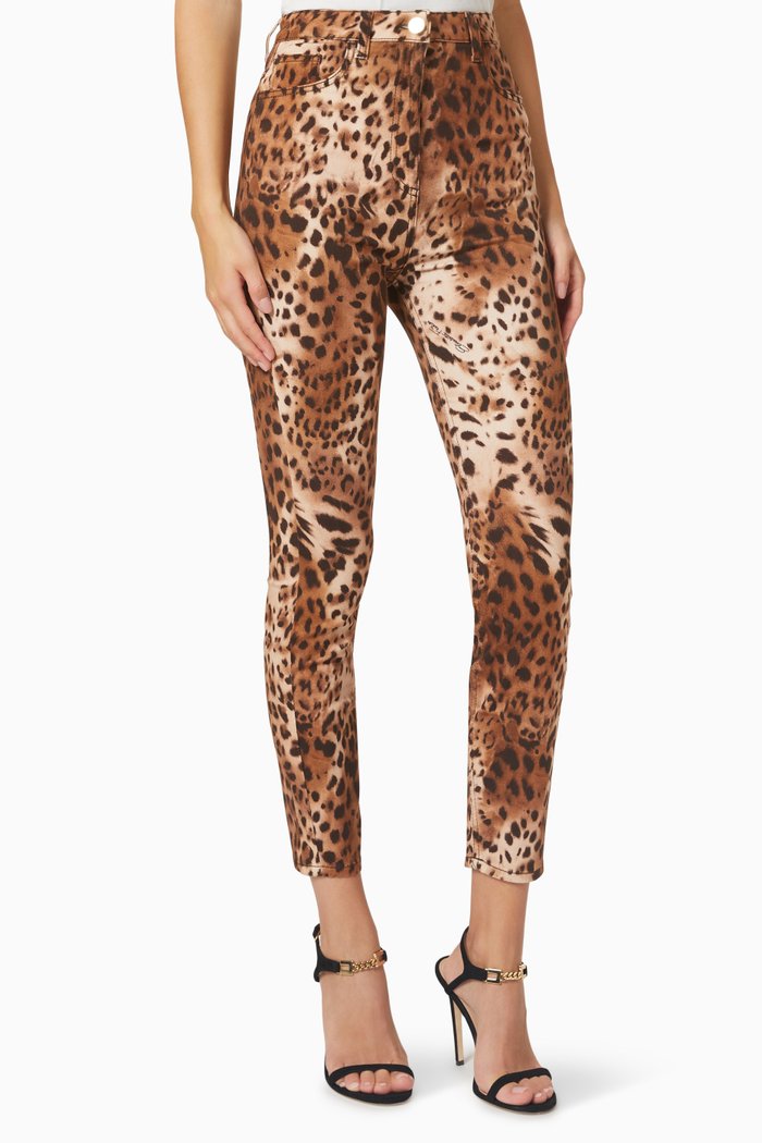 

Animal Print Jeans, Neutral