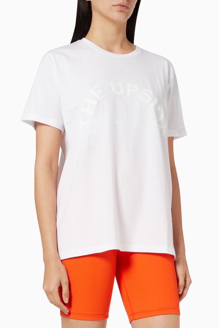 

Logo T-shirt in Organic Cotton, White